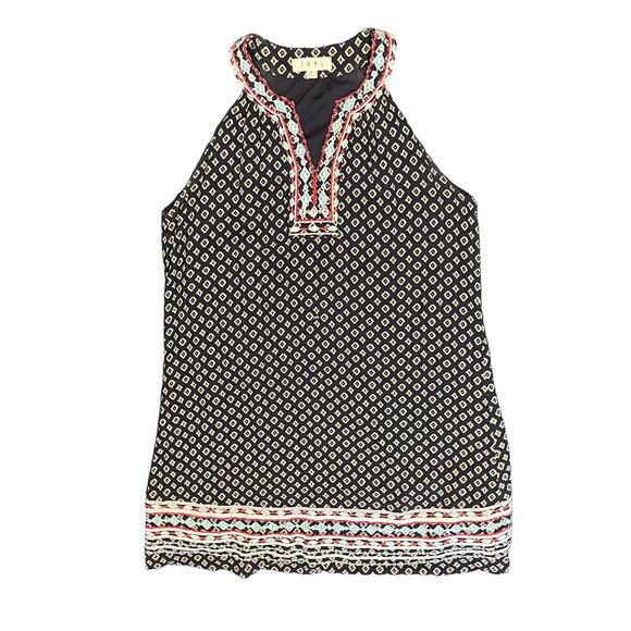 Anthropologie THML Boho Embroidered Mini Dress M Resortwear Beach Vacation - Picture 7 of 10